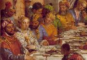 VERONESE (Paolo Caliari) The Marriage at Cana (detail) jh china oil painting artist